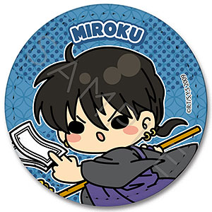 『犬夜叉』 レザーバッジ M-D(弥勒)