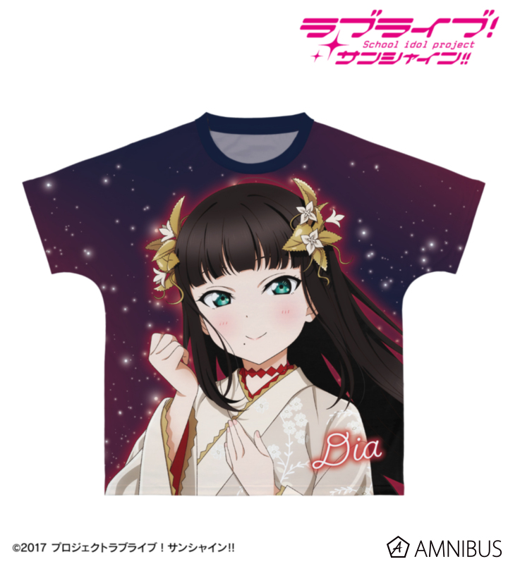 描き下ろし 黒澤ダイヤ 3rdソロコンサートver. フルグラフィックTシャツ