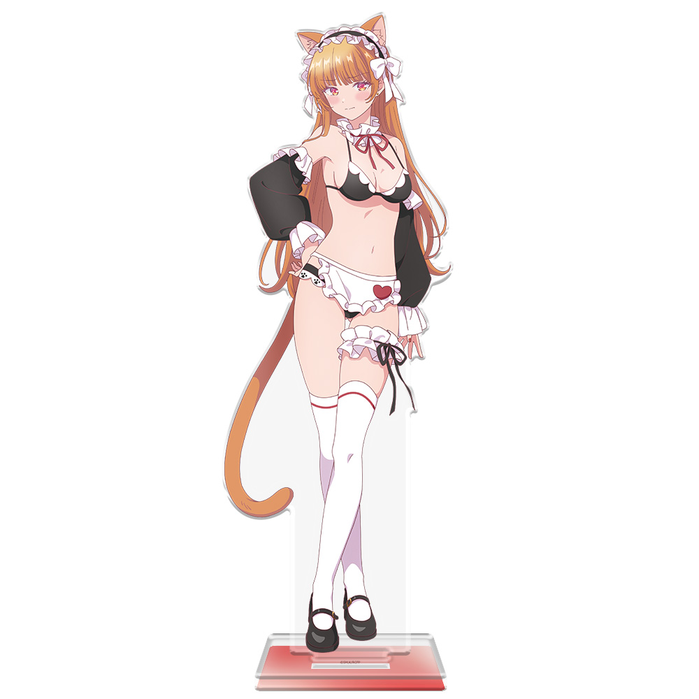 幼馴染とはラブコメにならない_BIGアクリルキャラスタンド 火威 灯 猫耳水着メイドver.【描き下ろし】