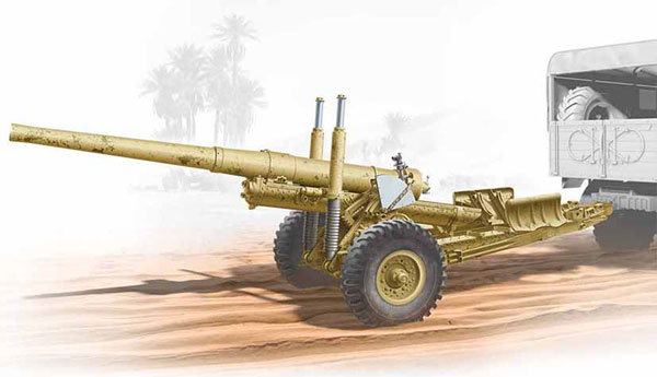 1/72 英・B.L.4.5インチ中型野砲(5.5インチMk.2砲架搭載) プラモデル