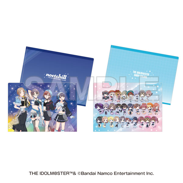 NTTドコモ×アイドルマスター シャイニーカラーズ クリアファイル(2枚セット)