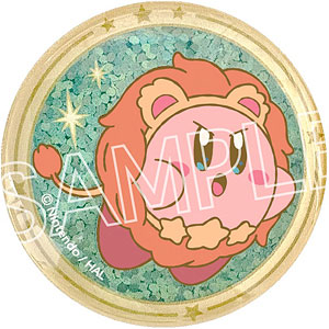 星のカービィ KIRBY ホロスコープ・コレクション キラキラガラスマグネット E しし座