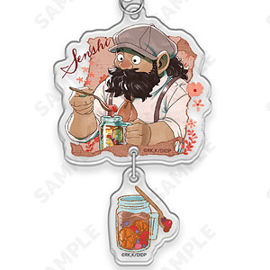 ダンジョン飯 2連アクリルキーホルダー 4.センシ[Picnic]