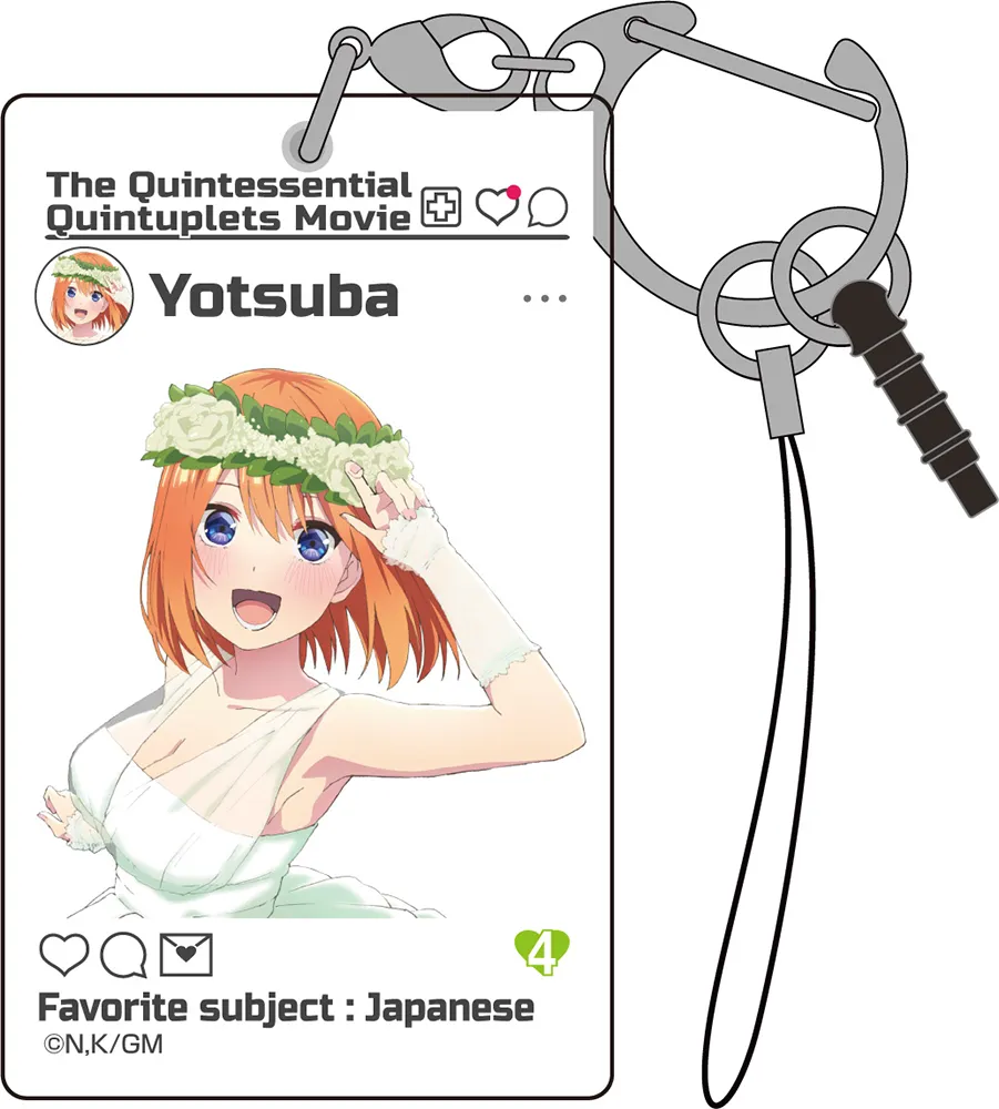 【予約2026年02月】映画「五等分の花嫁」 中野四葉 SNS風アクリルマルチキーホルダー コスパ