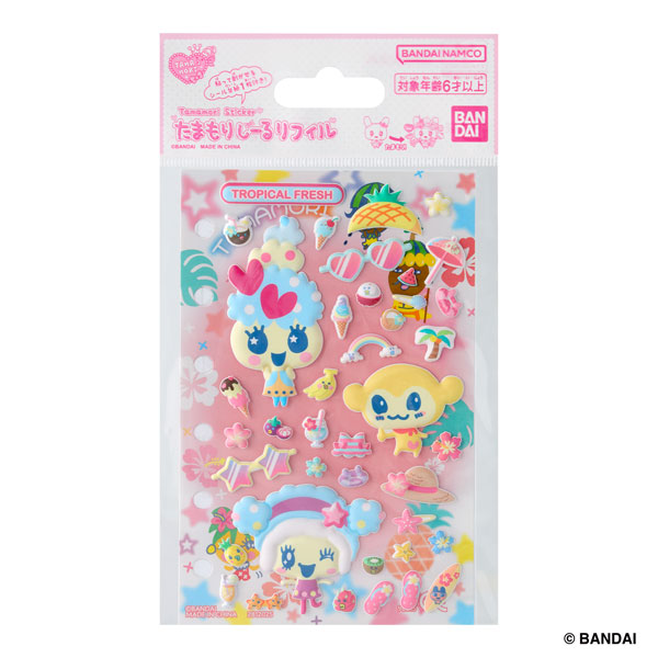 たまごっち たまもりしーるリフィル トロピカルフレッシュセット