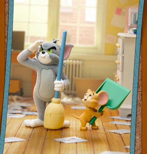 52TOYS BLINDBOX トムとジェリー 感情コレクション PVC製 トレーディングフィギュア 8個入りBOX