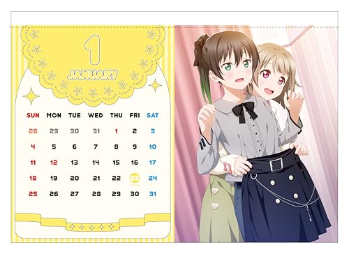 ＫＡＤＯＫＡＷＡ ラブライブ！虹ヶ咲学園スクールアイドル同好会 カレンダー ２０２６ 約364× 515mm 紙