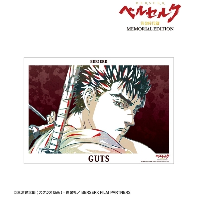 【グッズ-ポスター】アニメ『ベルセルク 黄金時代篇 MEMORIAL EDITION』 ガッツ Ani-Art A3マット加工ポスター【再販】
