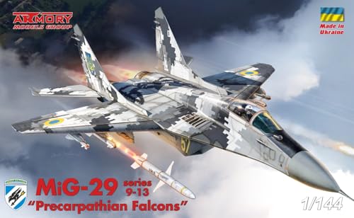 アーモリー 1/144 ウクライナ MiG-29 9-13 フルクラムC 第114戦術航空旅団 プラモデル AMR14710