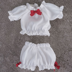 パフスリーブルームウェア(ホワイト)(ドール用)