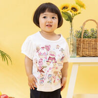 みんな集合お花半袖Tシャツ