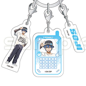 デッドアカウント 3連アクリルキーホルダー 縁城蒼吏