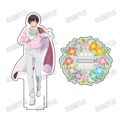 【グッズ-スタンドポップ】アニメ「ヘタリア World★Stars」 描き下ろしBIGアクリルスタンド【フラワーパレードver.】③日本【再販】