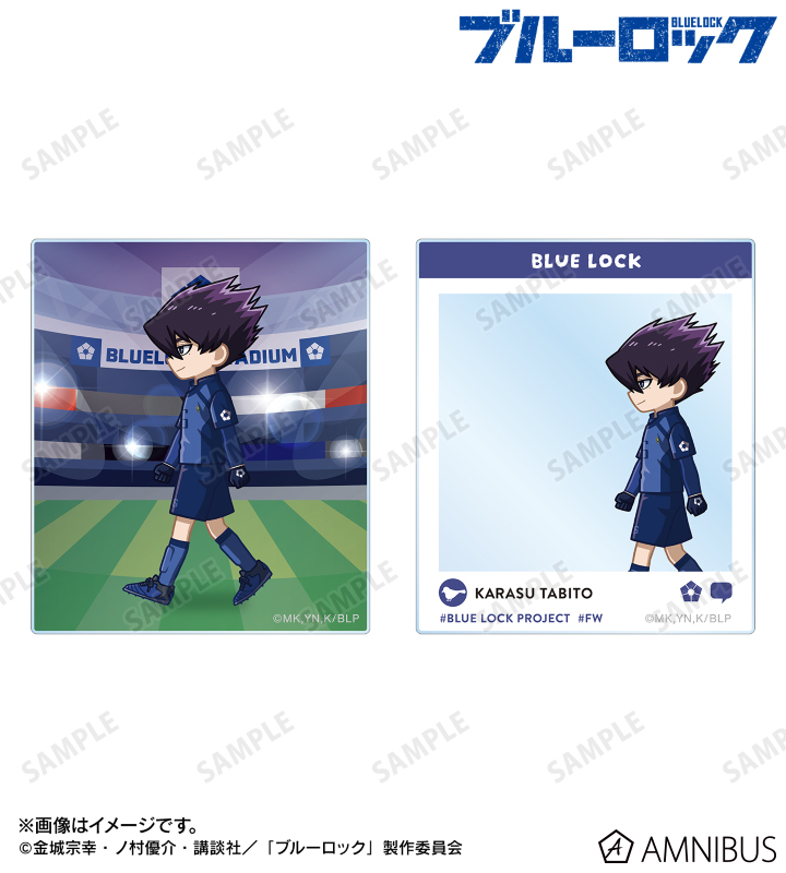 烏 旅人 ちびとこ アクリルカード2枚セット