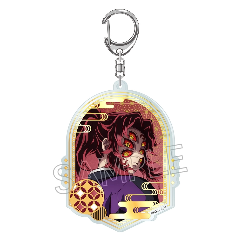 【予約2025年12月】鬼滅の刃 箔押しアクリルキーホルダー 黒死牟 ツインクル