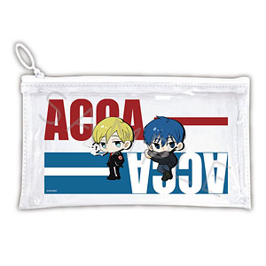 「ACCA13区監察課」 フラットクリアポーチ デザインD