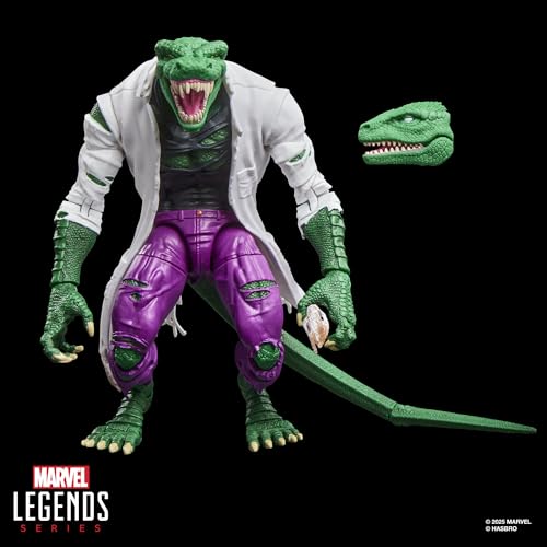 【Amazon.co.jp限定】ハズブロ（Hasbro）MARVEL マーベルレジェンド・シリーズ リザード スパイダーマン コミックス コレクター向け 6インチサイズ アクションフィギュア G2092 正規品