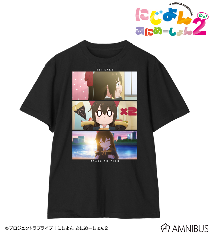 桜坂 しずく 場面写Tシャツ/メンズ