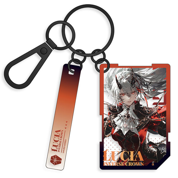 【限定販売】パニシング：グレイレイヴン塗装シリーズ アクリルキーホルダー ルシア・逆冠 | ミストスカーレット