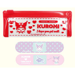 サンリオキャラクターズ パステルナース シール入りポーチ クロミ