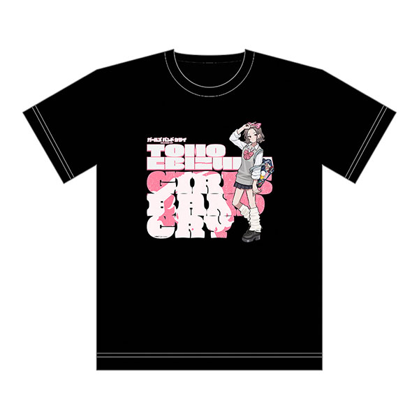 [ガールズバンドクライ]描き下ろしTシャツ(海老塚智/平成ギャル)Mサイズ