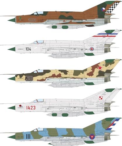 エデュアルド 1/72 プロフィパック チェコ MiG-21R フィッシュベッド プラモデル EDU70147 (航空機)