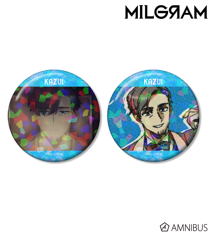 カズイ 場面写ホログラム缶バッジ2個セット