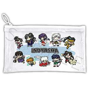 『犬夜叉』 フラットクリアポーチ M-A(集合1)