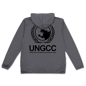 ゴジラ 国連G対策センター 薄手ドライパーカー/GRAY-XXL