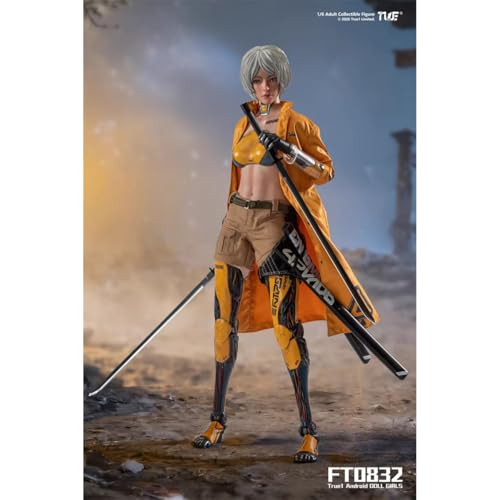 HiPlay True1Toys 1/6 人造人間 Bill FT0832 白髪版 可動フィギュア 塗装済み 完成品