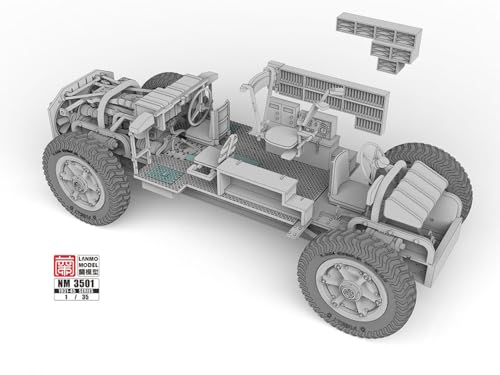 ランモモデル 1/35 イタリア アウトブリンダ AB40/41/43用内装セット プラモデル用パーツ LANNM-3501