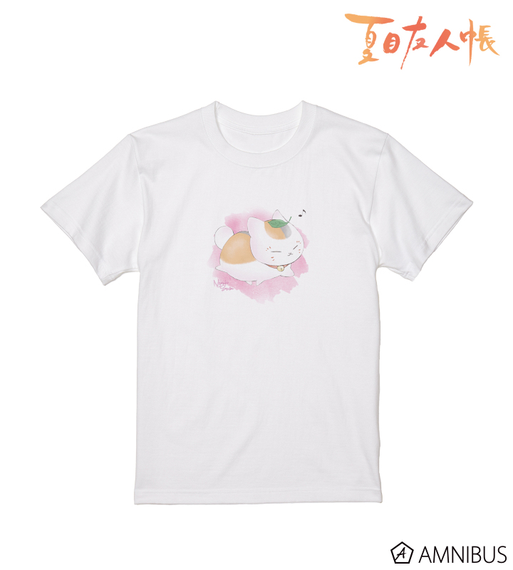 ニャンコ先生 デフォルメAni-Art Tシャツ モモイロ/メンズ