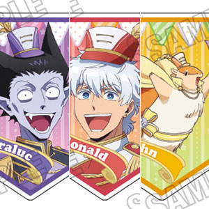 TVアニメ「吸血鬼すぐ死ぬ2」 描き下ろしラメアクリルバッジセット 観光パレードver.