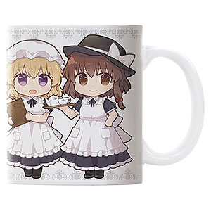 コスパ・デポ限定 東方Project×キュアメイドカフェ 秘封倶楽部 フルカラーマグカップ