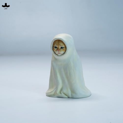 HiPlay J.X.K 白いおばけ猫 J.X.K334C 塗装済み完成品フィギュア