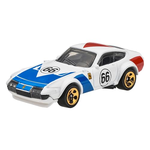 ホットウィール(Hot Wheels) ベーシックカー フェラーリ 365 GTB4 コンペティツィオーネ 乗り物おもちゃ ミニカー 3歳から ホワイト JMX22