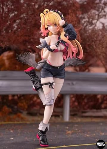 [AC]次元具象 第五弾 魔音の天使 星川ニャニャ 1/12 黄髪版 可動 アクションフィギュア ヘット 素体 衣装 アクセサリー フルセット