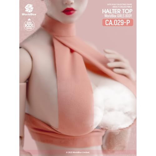 FunPlus Worldbox 1/6 オープンバックタンクトップ ピンク CA029P 女性 フィギュア用 服 洋服 セット