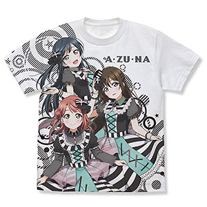 ラブライブ!虹ヶ咲学園スクールアイドル同好会 A・ZU・NA フルグラフィックTシャツ/WHITE-XL