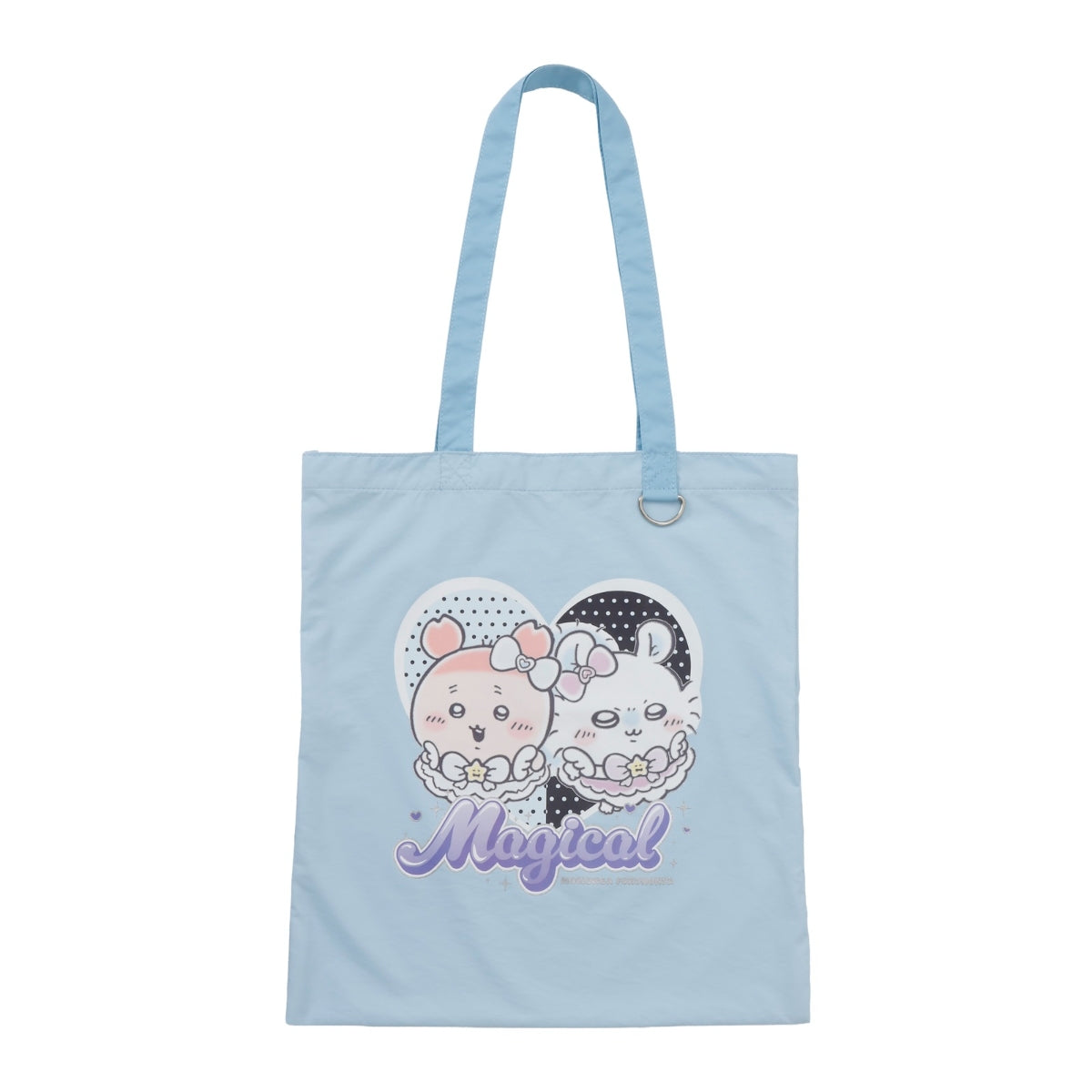 ちいかわ まじかるちいかわ キラキラトートバッグ モモンガ&古本屋 サックス