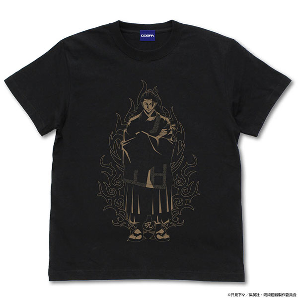 呪術廻戦 夏油傑 Tシャツ/BLACK-XL（再販）