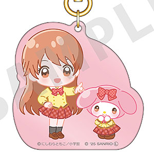 ちゃおヒロインズ×サンリオキャラクターズ アクリルキーホルダー 北神未海×マイメロディ