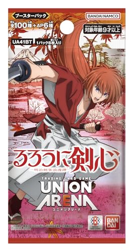 バンダイ(BANDAI) UNION ARENA ブースターパック るろうに剣心－明治剣客浪漫譚－【UA41BT】 (BOX)16パック入り
