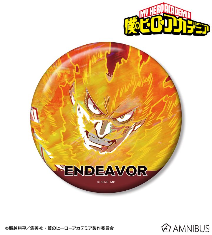 エンデヴァー Ani-Art 第8弾 100mm缶バッジ