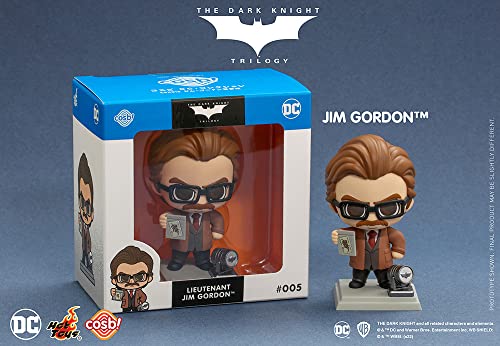 コスビ DC・コレクション 映画ダークナイト・トリロジー ジム・ゴードン警部補 #005 ノンスケールフィギュア 茶 高さ約8センチ CBX018