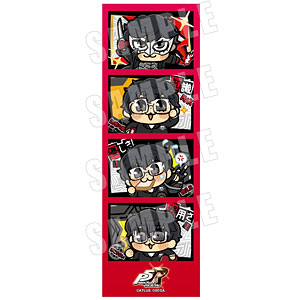 ペルソナ5 ザ・ロイヤル 主人公×ぶくぶ 4カットステッカー B