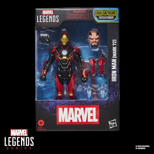 ハズブロ(Hasbro)MARVEL マーベルレジェンド・シリーズ アイアンマン(マーク72) X-MENコミックス 6インチサイズのコレクター向けアクションフィギュア G0821 正規品