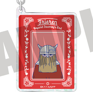 アニメ「葬送のフリーレン」 ホログラムキーホルダー にゅ～とろ 第1弾 F アイゼン