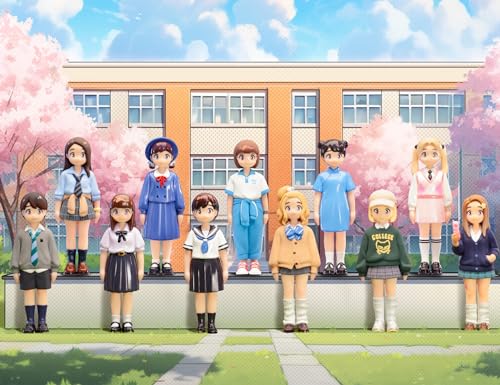 POP MART JUST A GIRL NORI Youth Lookbook シリーズ【1ピース】 ポップマート ガチャガチャ ブラインド ボックス フィギュア プラモデル プレミアム おもちゃ PVC ソフビ オリジナル キャラクター 誕生日 プレゼント