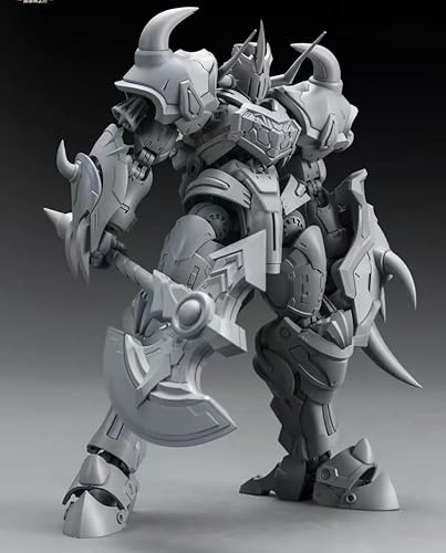 1/144 スケール円卓の騎士団 狂暴の戦槌 Galahadガラハド フルカラーラモラック メカ 機甲 可動 組み立て プラモデル プラスチック製機甲ロボット アクションモデルフィギュアプレゼント高さ16cm SNAA組立キット SC-010 置物おもちゃ [並行輸入品]